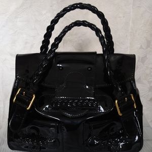VALENTINO GARAVANI Braided Histoire Leather Bag